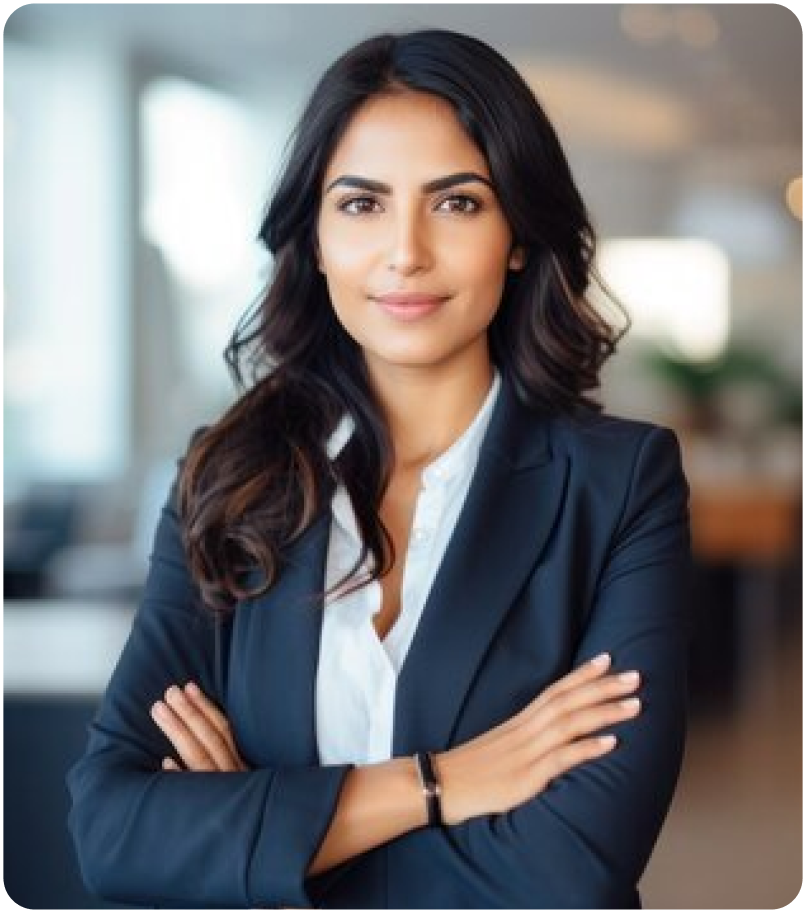 Portrait of company founder